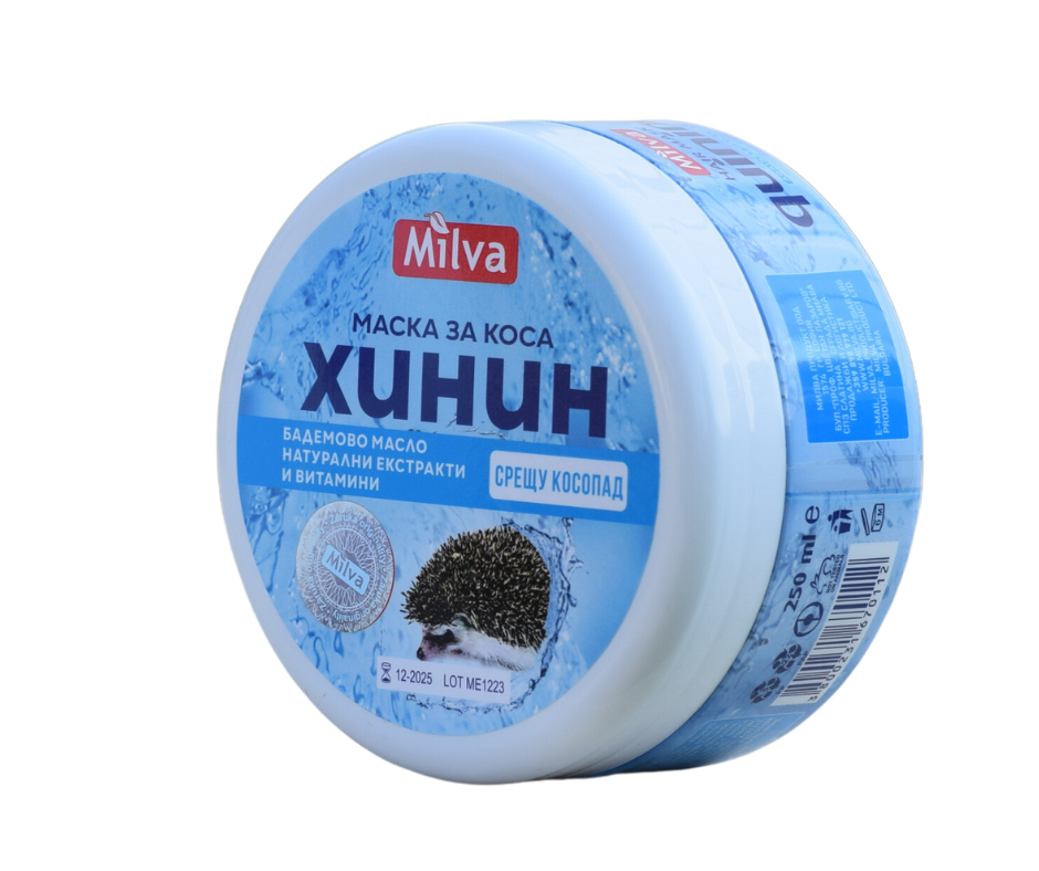 Milva chinínová maska s mandľovým olejom 250ml