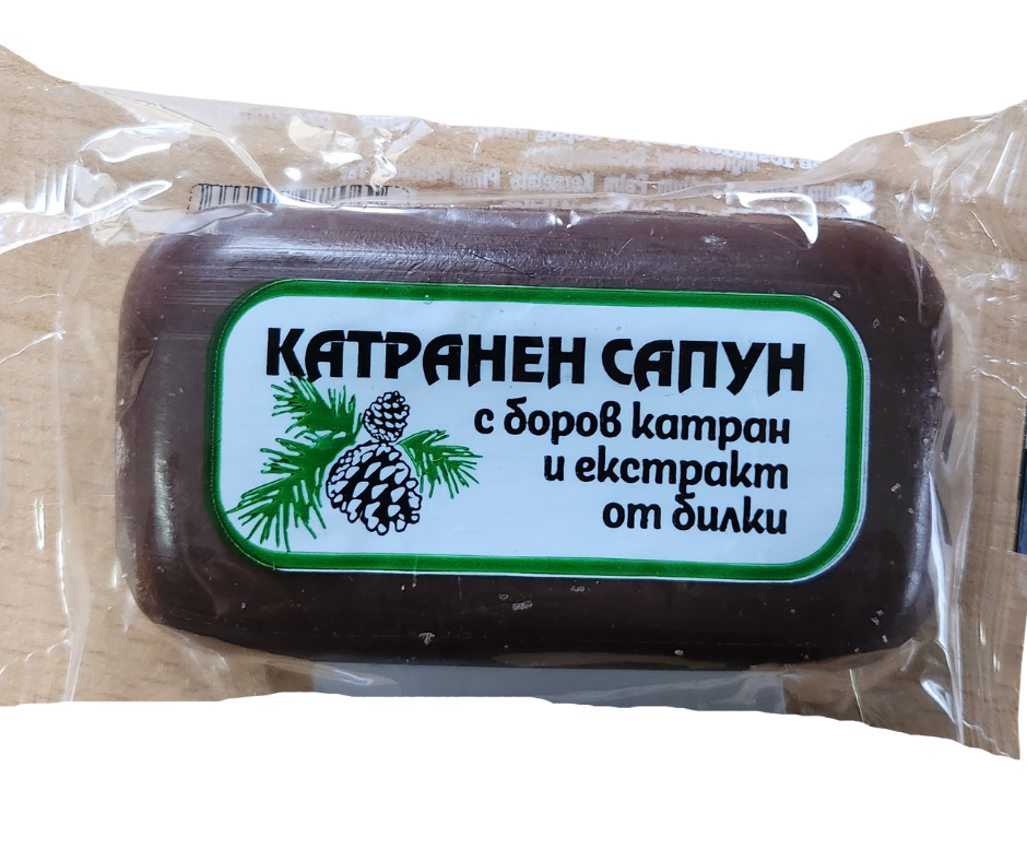 Mydlo borovicový decht s bylinkami Milva, 60g