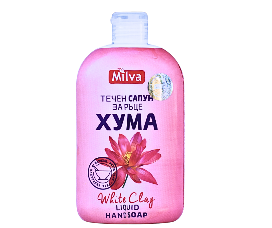 Tekuté mydlo s ílom (Huma) Milva, 300ml
