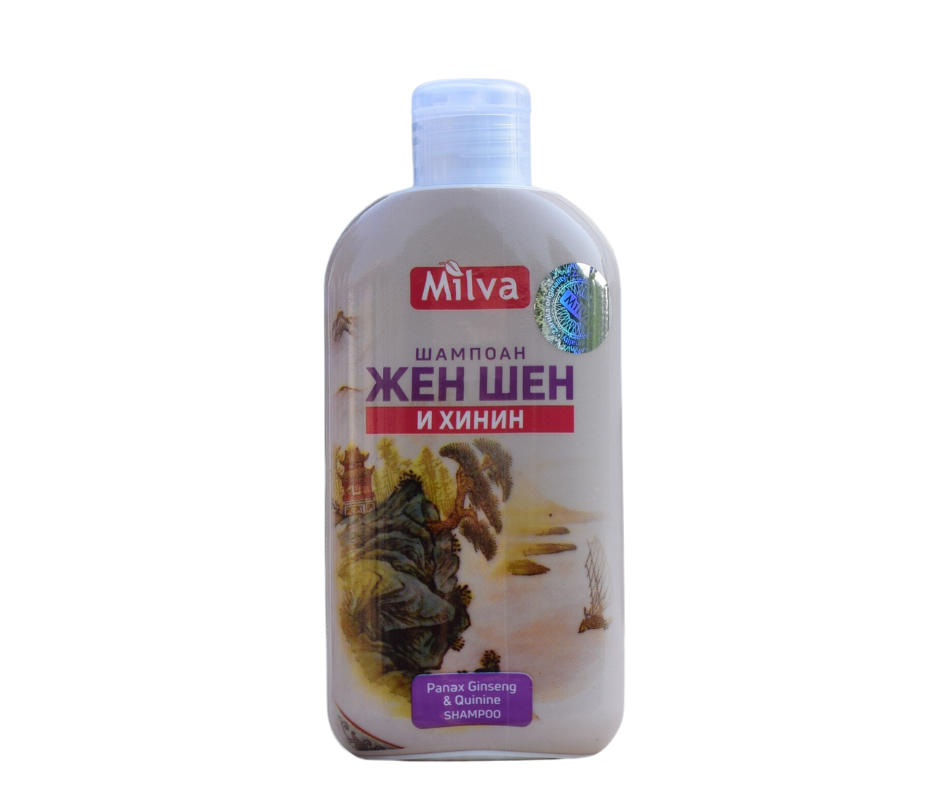 E-shop Milva šampón ženšen a chinín 200ml