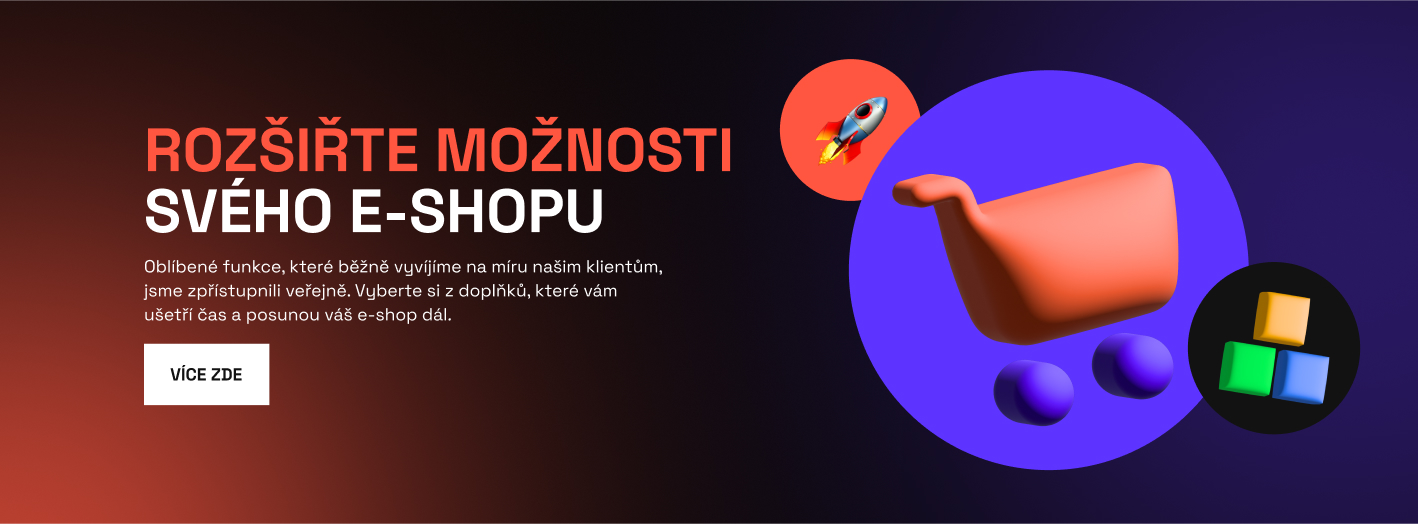 Rozšiřte možnosti svého e-shopu