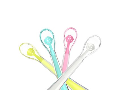 Celo-silikonová lžička babyono