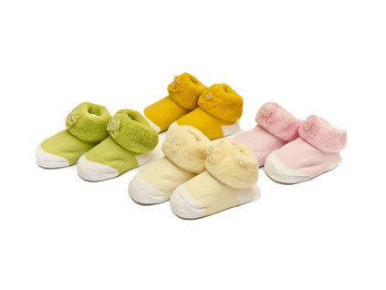 Ponožky kojenecké froté BS-28 Bobobaby 0-6 měsíců