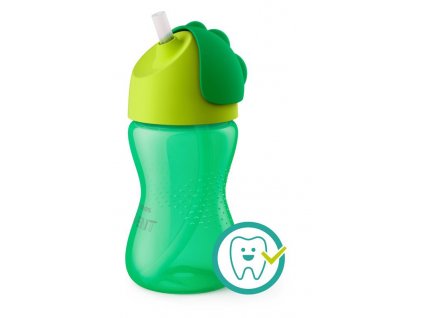 Philips AVENT Hrneček s ohebným brčkem 300 ml chlapec