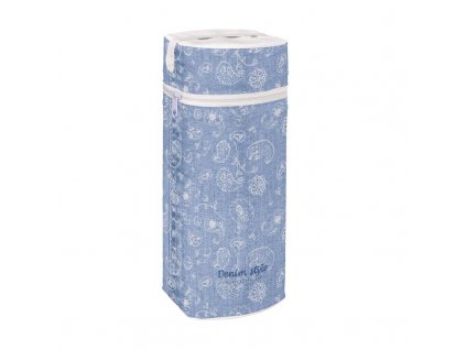 Termoobal na kojeneckou láhev Jumbo Denim Style Boho blue Ceba