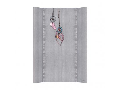 Podložka přebalovací 2-hranná MDF 70cm Denim Style Dream Cather grey Ceba