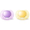 Philips AVENT Šidítko Ultrasoft 6-18m dívka, 2 ks