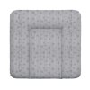 Podložka přebalovací na komodu měkká 75x72 Denim Style Stars grey Ceba