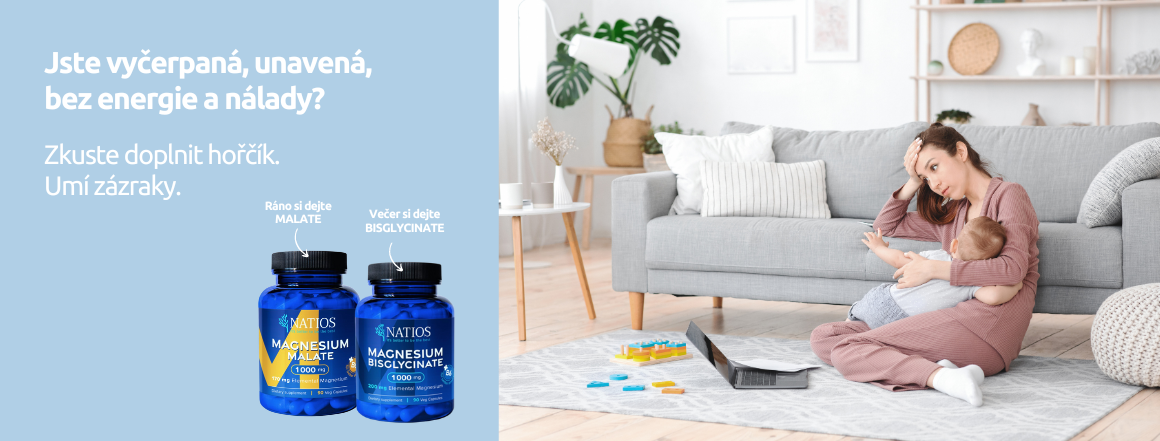 NATIOS| Energie od NATIOS| Magnezium Malate | Magnezium Bisglycinat | Hořčík Malát | Hořčík Bisglycinát | Magnesium pro energii i regeneraci | Hořčíkem proti unávě