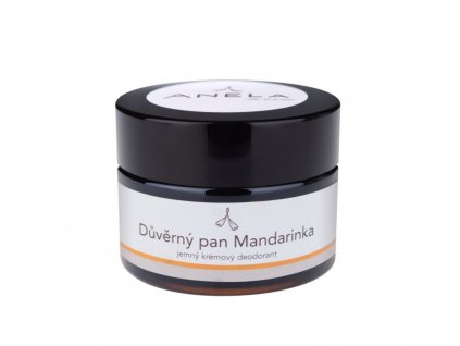 ANELA  Důvěrný pan Mandarinka - jemný krémový deodorant