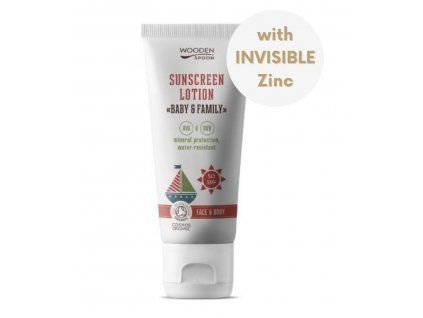 Opalovací mléko WOODENSPOON Baby and Family | Mimibox.cz