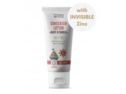 WOODENSPOON Opalovací mléko Baby & Family SPF 50