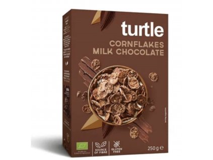 TURTLE Cereálie Cornflakes Milk Chocolate 01