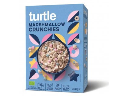 TURTLE Cereálie Marshmallow Crunchies 01