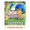 Motivační tabulka na čištění zubů - chlapeček a dinosauři