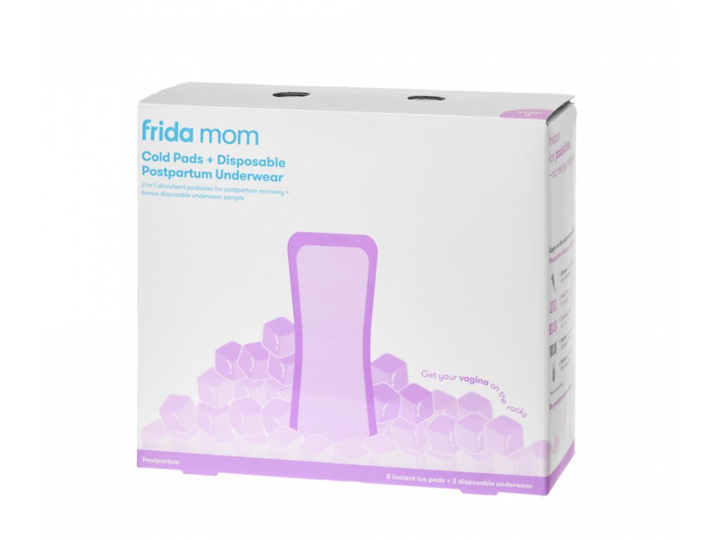 Frida Mom cooling absorbent Ice Maxi pads + Disposable postpartum