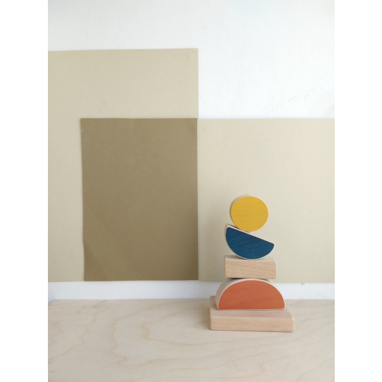 The Wandering Workshop - Landscape stacking toy