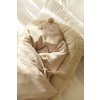 Feather swaddle Sand
