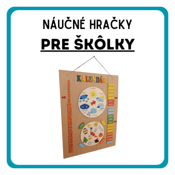 Náučné hračky pre škôlky