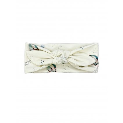 Čelenka s mašlí 2-5 let Balóny White