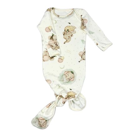 Kojenecké body s uzlem 0-3 měsíce Slůňata