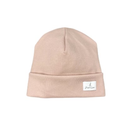 Přechodová čepice 06-24m. Starorůžová Limited Edition