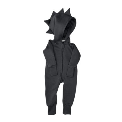 Dětský zateplený overal DINO 18-36m. Černý