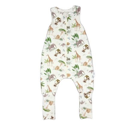 Letní spací pytel s nohavicemi od 3-5 let Safari