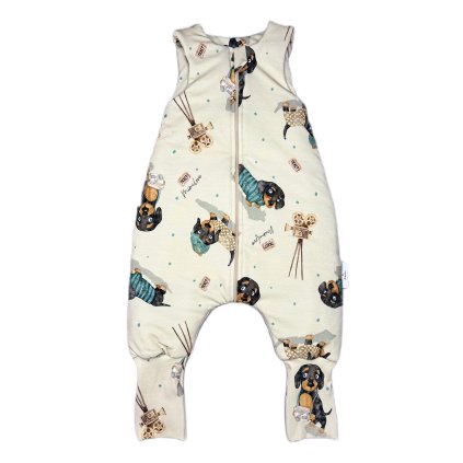 Spací pytel s nohavicemi 09-36m. Pejsci OUTLET