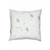 Náhradní oboustranný potah na polštářek 40x40 cm Vláčky White