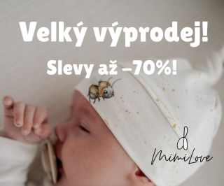 Velký výprodej! Nepropásněte slevy až -70%! ✨💖 #mimilove #sleva #akce #vybavicka