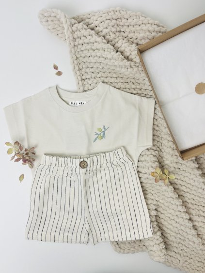 Dárkový set STRIPE (triko + kraťasy)