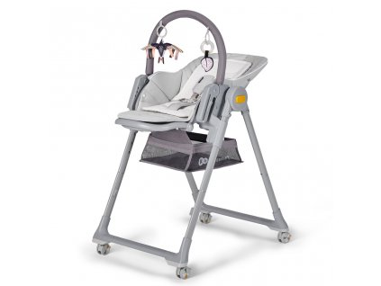 KINDERKRAFT SELECT Stolička jedálenská Lastree Grey, Premium