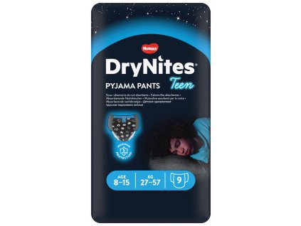 HUGGIES ® DryNites Nohavičky plienkové jednorazové pre chlapca 8-15 rokov (27-57 kg) 9 ks