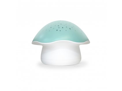 PABOBO  Projektor nočnej oblohy s bielym šumom a senzorom plaču Star Mushroom Blue