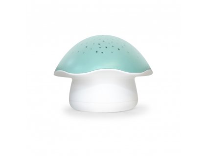 PABOBO Projektor nočnej oblohy s bielym šumom a senzorom plaču Star Mushroom Blue