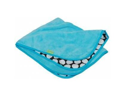 Pinkie deka Turquoise Dots