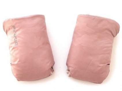 Pinkie rukavice na kočík Pink Camo