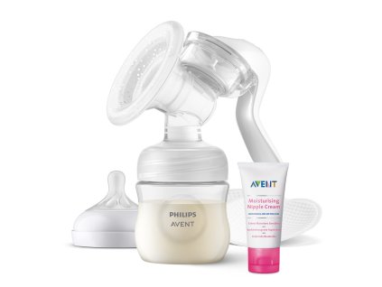 PHILIPS AVENT Odsávačka materského mlieka manuálna + Krém na bradavky 30 ml