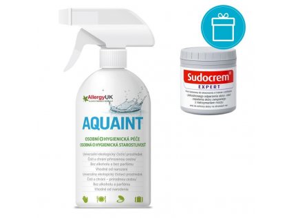 AQUAINT SUDOCREM Krém Sudocrem Expert 125 g +  500 ml