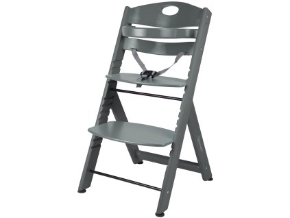 BABYGO Jedálenská stolička FAMILY XL grey