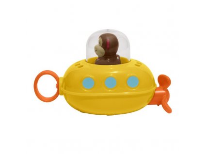 SKIPHOP  Zoo hračka do vody Ponorka Opička 12m+