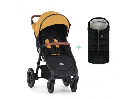 PETITE&MARS Kočík športový Street2 Air Oak Dense Honey + PETITE&MARS fusak Jibot ZADARMO