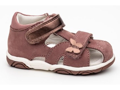 dievcenske sandale Protetika Linda old pink