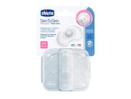CHICCO Chránič bradaviek skintoskin M/L 2 ks