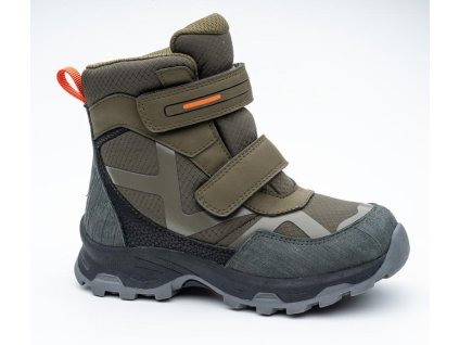 MIKO khaki chlapcenska obuv protetika zimna