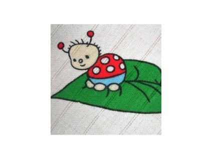 ctvercova plena 70x70 cm potisk brumla