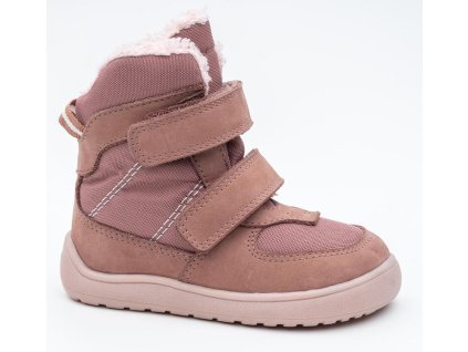 LORA old pink dievcenska barefoot zimna obuv Protetika