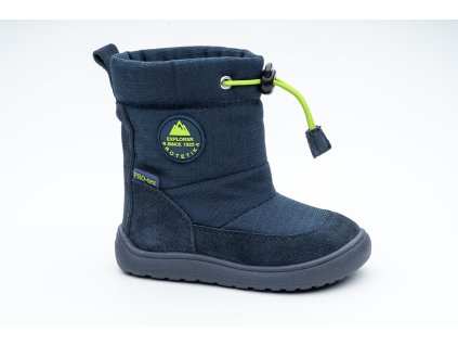 HEIKO navy dievcenska barefoot zimna obuv Protetika