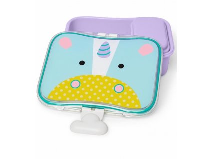 SKIP HOP Zoo Krabička na desiatu 700 ml Jednorožec 3r+